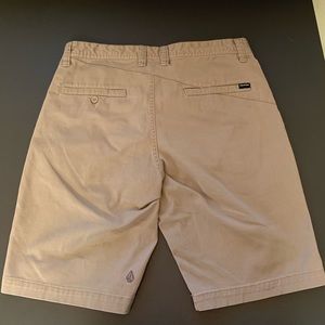 Volcom Modern Stretch Chino Shorts, Khaki 32x32